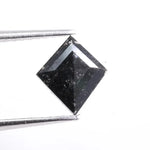 diamond with sharp geometric facets, ideal for custom engagement ring or luxury handmade jewelry design