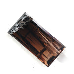 brown colour I3-SI lab grown diamond earring lab grown diamond earrings studs