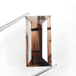 brown colour I3-SI lab grown diamond earring lab grown diamond earrings studs