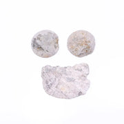 15.28 Ct Natural Grey Rough Diamond Lot Uncut Raw Diamonds for Personalized Jewelry.