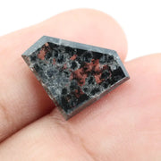 5.63 Ct White and Black Pentagon Cut CVD Lab Grown Diamond Loose Stone for Custom Jewelry Design