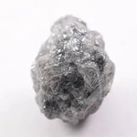 Grey diamond ring with a sophisticated, smoky grey stone, set in white gold, highlighting its elegant and unique aesthetic.
