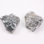 Unique uncut gray diamond showcasing natural beauty and organic appeal