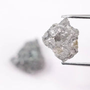 Unique uncut gray diamond showcasing natural beauty and organic appeal