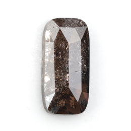 brown color 1.31  carat lab grown diamond cost baguette diamond cocktail ring