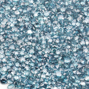 blue color vs-si round diamond ring, round brilliant cut diamond