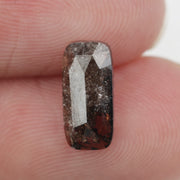 brown color 1.31  carat lab grown diamond cost baguette diamond cocktail ring
