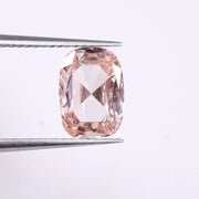 1.11 Ct Cushion Cut Pink Lab Grown Diamond – Ethical Eco-Friendly Loose Diamond (6.8 x 8.0 x 2.6 MM), Sustainable Stone for Wedding Jewelry & Engagement Rings