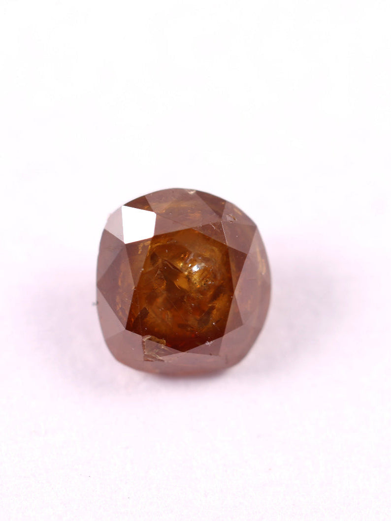 0.48 CT Oval Cut Brown Earth Mined Fancy Natural Diamond