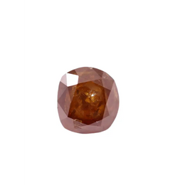 0.48 Ct Oval Cut Red Fancy Natural Earth Mined Antique Polished Loose Diamond for Custom Fine Jewelry