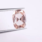 1.11 Ct Cushion Cut Pink Lab Grown Diamond – Ethical Eco-Friendly Loose Diamond (6.8 x 8.0 x 2.6 MM), Sustainable Stone for Wedding Jewelry & Engagement Rings