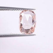 1.11 Ct Cushion Cut Pink Lab Grown Diamond – Ethical Eco-Friendly Loose Diamond (6.8 x 8.0 x 2.6 MM), Sustainable Stone for Wedding Jewelry & Engagement Rings