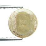yellowish orange colour diaomd 0.82 carat elongated cushion cut natural diamond