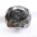 1.84 Ct cushion cut gray black diamond loose stone with deep tone and elegant sparkle