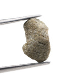 2.62 carat raw yellow diamond with an unpolished surface for a custom ring setting