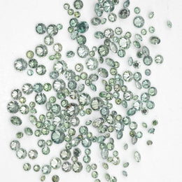 green round brilliant natural diamond loose VS-SI stone for fine jewelry