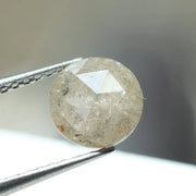 1.03Ct Natural Grey Colored Diamond Round Shaped Diamond Loose Stone For Custom Jewelry 