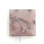 brown color square diamond cross square diamond drop earrings