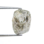 natural rough diamond grey with raw gemstone texture for jewelry making.