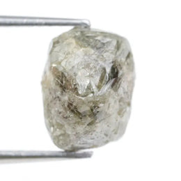 natural rough diamond grey with raw gemstone texture for jewelry making.