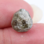 natural rough diamond grey with raw gemstone texture for jewelry making.