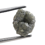 1.99 carat yellow natural diamond in rough, unpolished form for minimalist gold ring jewelry