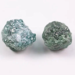 A raw Blue-Green diamond pair is not just a gemstone purchase—it is a statement of individuality, and natural beauty.