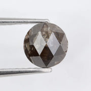 1.08Ct Natural Round Brilliant Cut Diamond Brownish-Grey Colored Diamond Loose Stone Use For Making Fine Jewelry 