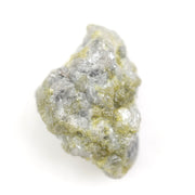 Uncut yellow natural diamond weighing 2.32 carats, shown as a loose rough stone for vintage-style gold ring jewelry.