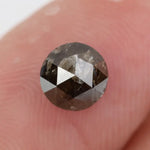 1.08Ct Natural Round Brilliant Cut Diamond Brownish-Grey Colored Diamond Loose Stone Use For Making Fine Jewelry 