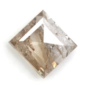 brown color lab grown diamond vs cubic zirconia 1.68 carat lab grown diamond