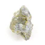 Uncut yellow natural diamond weighing 2.32 carats, shown as a loose rough stone for vintage-style gold ring jewelry.