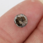 1.08ct natural round brilliant cut diamond brownish-grey colored diamond loose stone use for making fine jewelry 