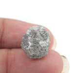 grey color old euro diamonds and old mine cut diamond vintage style aid