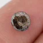 1.08Ct Natural Round Brilliant Cut Diamond Brownish-Grey Colored Diamond Loose Stone Use For Making Fine Jewelry 