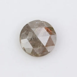 1.03Ct Natural Round Diamond loose Stone Diamond Grey Colored Diamond Use For Fine Jewelry 