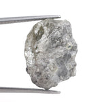 grey color old mine oval diamond with old euro diamonds fine look today