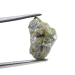 Uncut yellow natural diamond weighing 2.32 carats, shown as a loose rough stone for vintage-style gold ring jewelry.