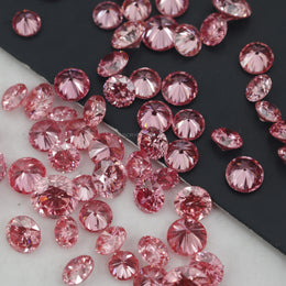 pink colour round diamond engagement rings, dell diamond round rock