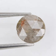 1.03Ct Natural Round Diamond loose Stone Diamond Grey Colored Diamond Use For Fine Jewelry 