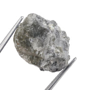 grey color old mine oval diamond with old euro diamonds fine look today
