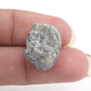 grey color old mine oval diamond with old euro diamonds fine look today