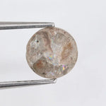 1.03Ct Natural Round Diamond loose Stone Diamond Grey Colored Diamond Use For Fine Jewelry 
