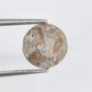 1.03Ct Natural Round Diamond loose Stone Diamond Grey Colored Diamond Use For Fine Jewelry 