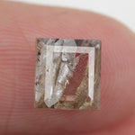 brown color lab grown diamond vs cubic zirconia 1.68 carat lab grown diamond