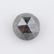 Fancy 1.49Ct Diamond Fancy Blackish -Grey Colored Diamond Round Polised Diamond For Jewelry Fine 