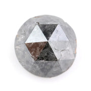 fancy 1.49ct diamond fancy blackish -grey colored diamond round polised diamond for jewelry fine 