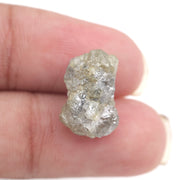 grey color real grey rough diamond ring with diamond design details help