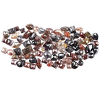 Natural rose cut diamonds in mixed shapes and colors – brown, grey & black, perfect for handmade jewelry