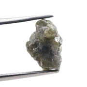 1.91 carat yellow natural diamond in raw form, a loose stone for creating delicate gold ring jewelry.